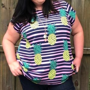 Eloquii pineapple top